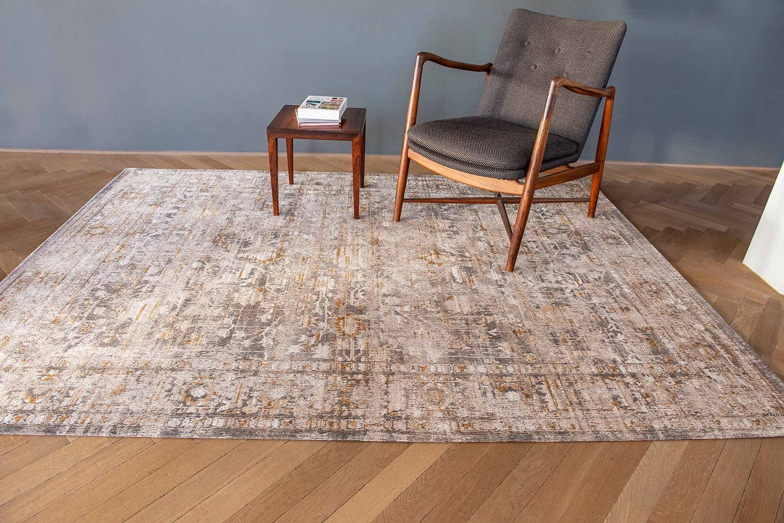 vloerkleed Louis De Poortere LX 8884 Antiquarian Ushak Suleiman Grey interior
