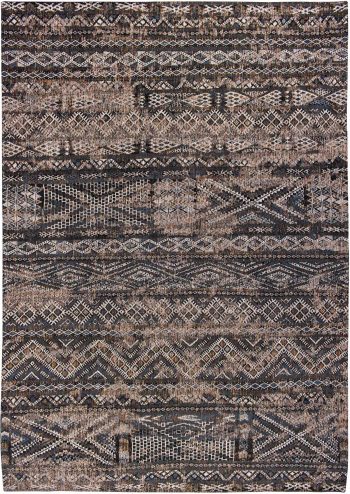 Louis De Poortere vloerkleed LX 9113 Antiquarian Kilim Black Rabat