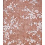 Louis De Poortere vloerkleed, Sakura Copper Pink 9371, Sakura design