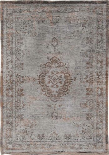 vloerkleed Louis De Poortere LX8257 Fading World Medaillon Grey Ebony