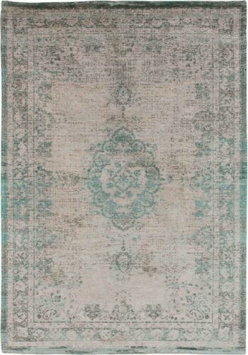 vloerkleed Louis De Poortere LX8259 Fading World Medaillon Jade Oyster