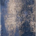 Louis De Poortere vloerkleed, Mad Men Abyss Blue 8629, Cracks design