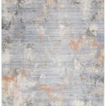 Vloerkleed Nourison, Abstract Hues ABH01 Grey / Blue