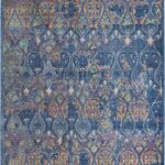 Vloerkleed Nourison, Ankara Global ANR08 Navy / Multicolour