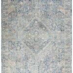 Vloerkleed Nourison, Lustrous Weave LUW02 Blue / Ivory