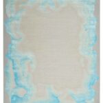 Vloerkleed Nourison, Prismatic PRS22 Sea Mist / Blue