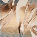 Vloerkleed Nourison, Prismatic PRS35 Sand