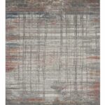 Vloerkleed Nourison, Rustic Textures RUS12 Grey / Multicolour