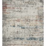 Vloerkleed Nourison, Rustic Textures RUS14 Light Grey / Multicolour