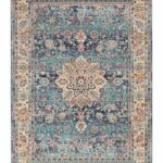 Vloerkleed Nourison, Vintage Kashan VKA01 Blue