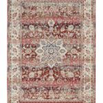 Vloerkleed Nourison, Vintage Kashan VKA01 Red