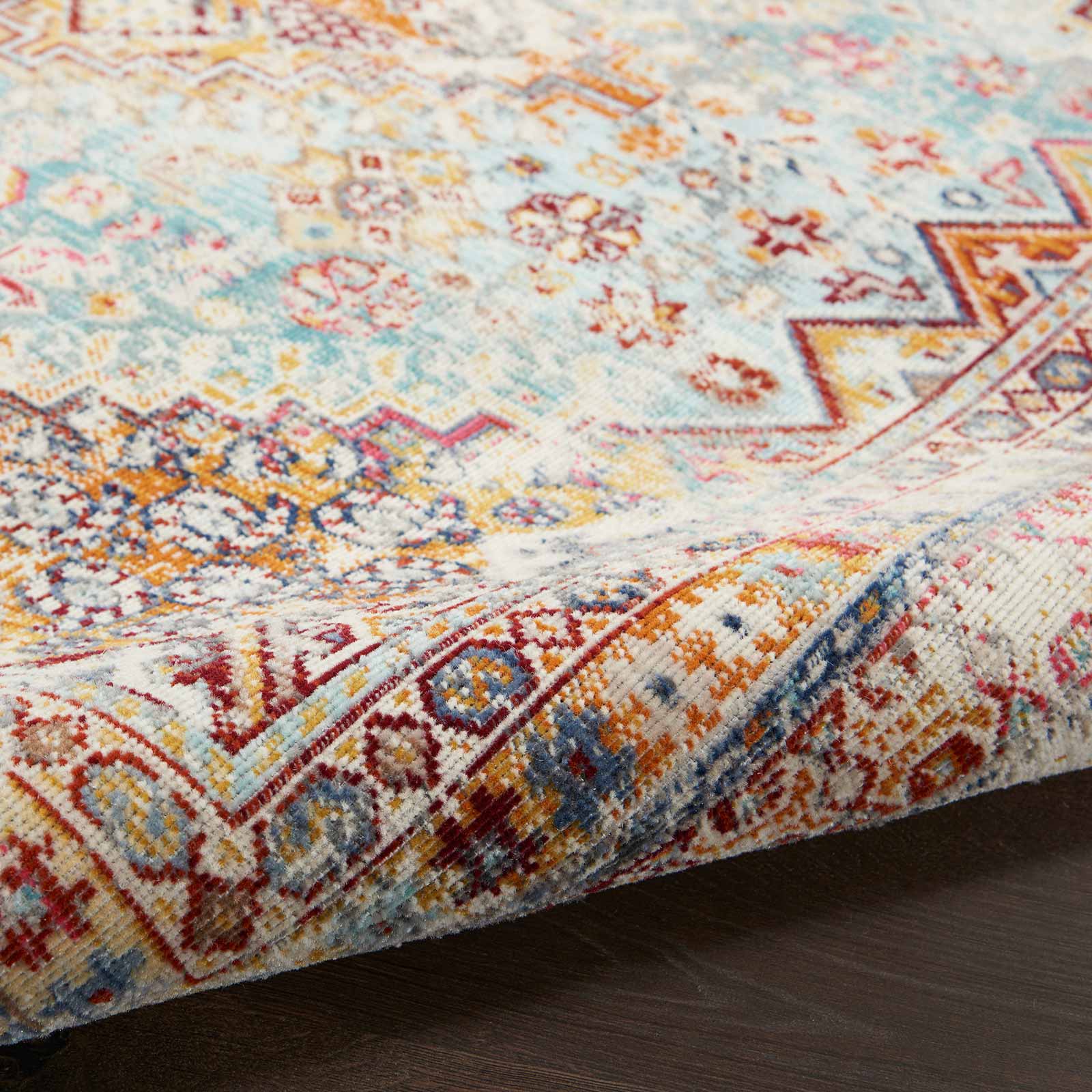 Nourison vloerkleed Vintage Kashan VKA09 MULTI MULTICOLOR 5X8 099446852441 TX01
