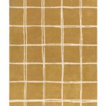 Vloerkleed Asiatic Albany Grid Gold