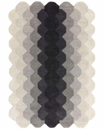 Asiatic vloerkleed Hive Charcoal