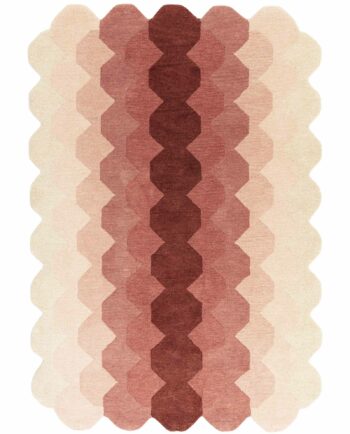 Asiatic vloerkleed Hive Pink
