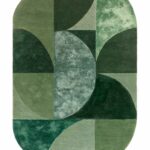 Vloerkleed Asiatic Matrix 75 Oval Forest
