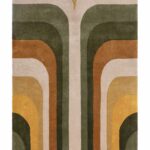 Vloerkleed Asiatic Romy 02 Retro Green