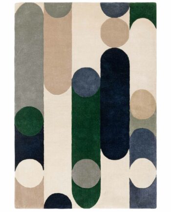 Asiatic vloerkleed Romy 08 Morse Blue