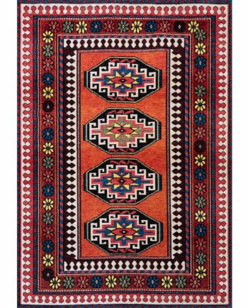 Louis De Poortere vloerkleed Antiquarian Antalia 9844 Red Mix