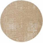Vloerkleed Acsento, Grunge Sand Round