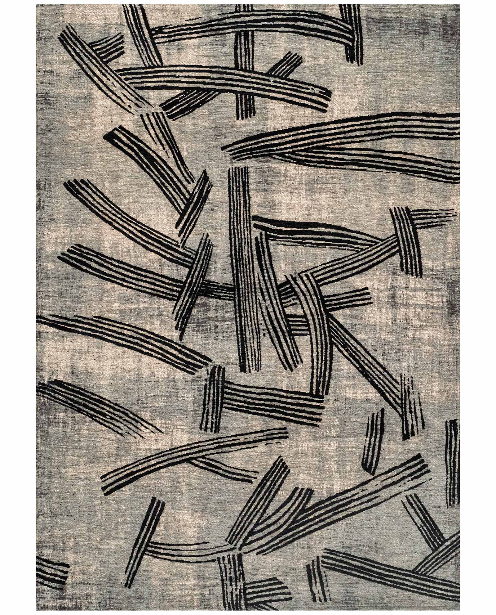 Louis De Poortere vloerkleed Meditation 2066 Kanji Darkstreet