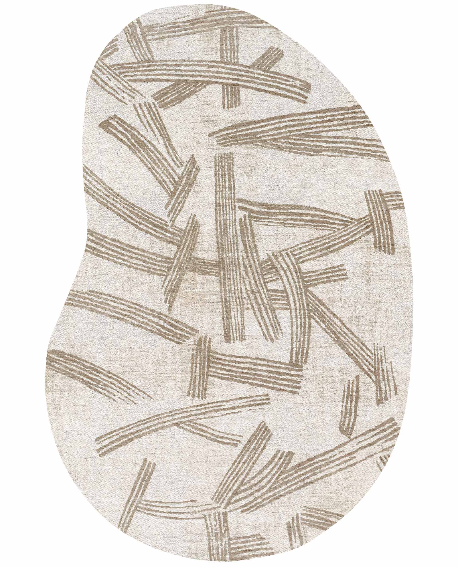 Louis De Poortere vloerkleed Meditation 2068 Kanji Dune peanut 1